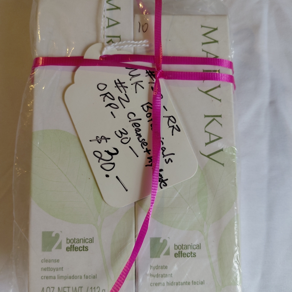 Mary Kay Botanical Effects Skincare #2 Normal/Sensitive Cleanse & Hydrate NOS